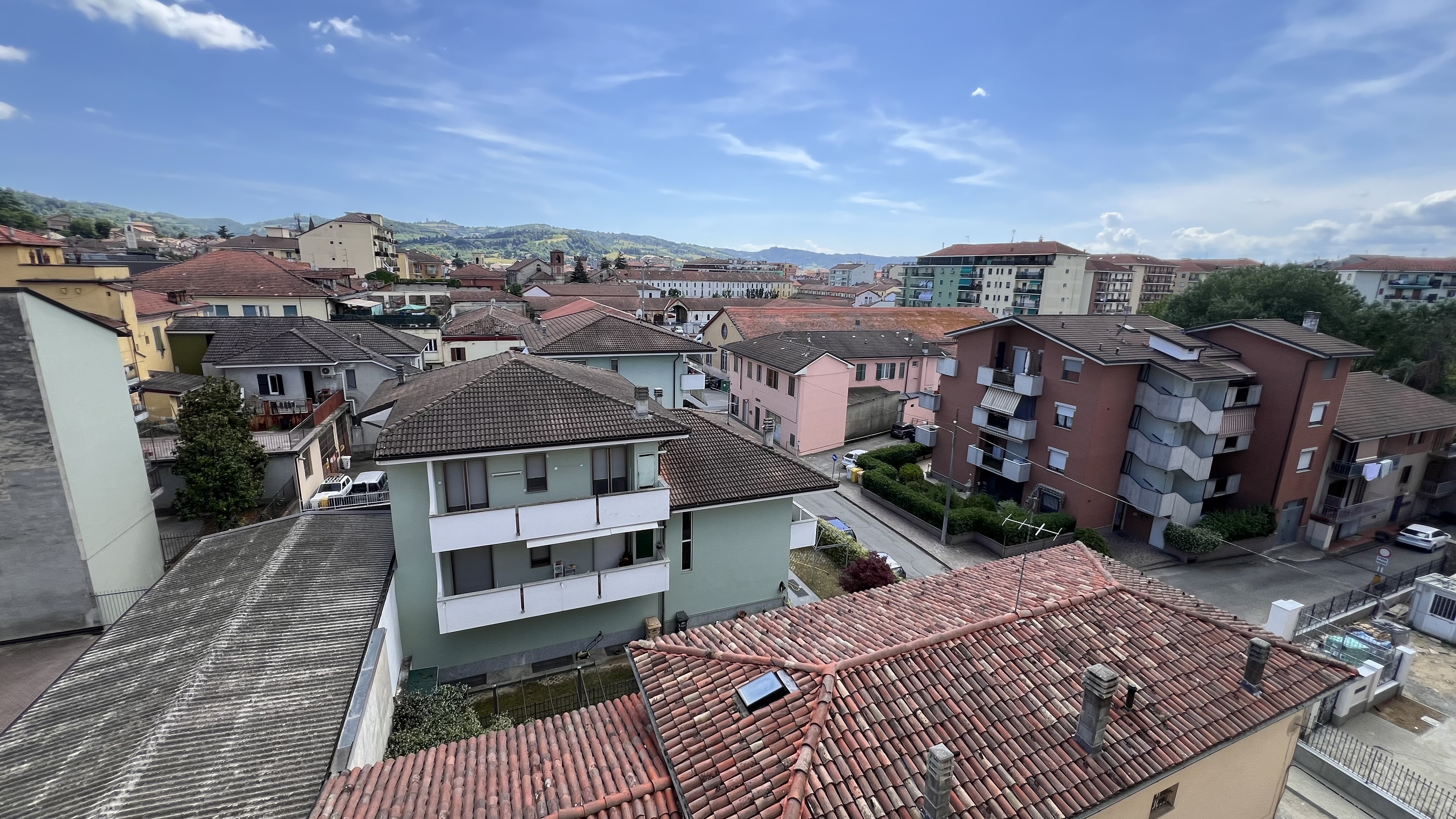 Veduta di Acqui Terme e del Monferrato